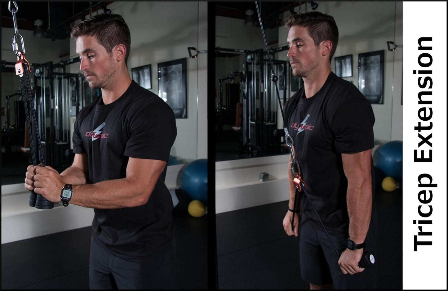 Spiral Strength Dually, Dynamic Tricep Rope
