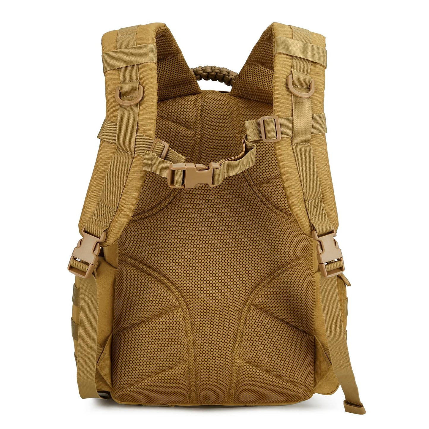 30L Military Tactical Backpack for Men 3 day Assault Pack Molle Backpack Tactical Hiking Rucksack (Khaki)