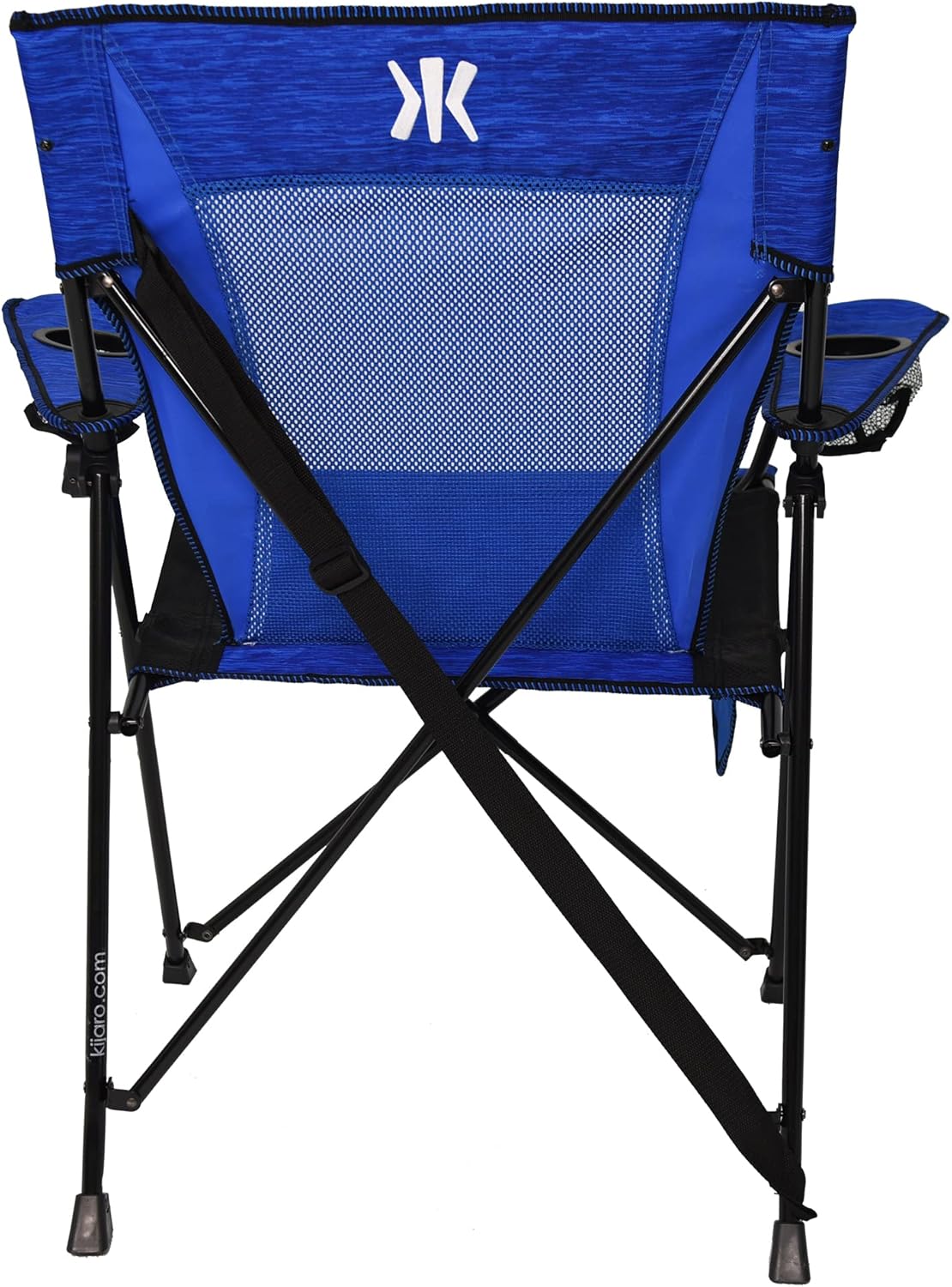 Kijaro Enjoy Versatile Folding Sports, Outdoor Chair & Lawn Chair, Dual Lock Feature, Maldives Blue (Hard Arm)