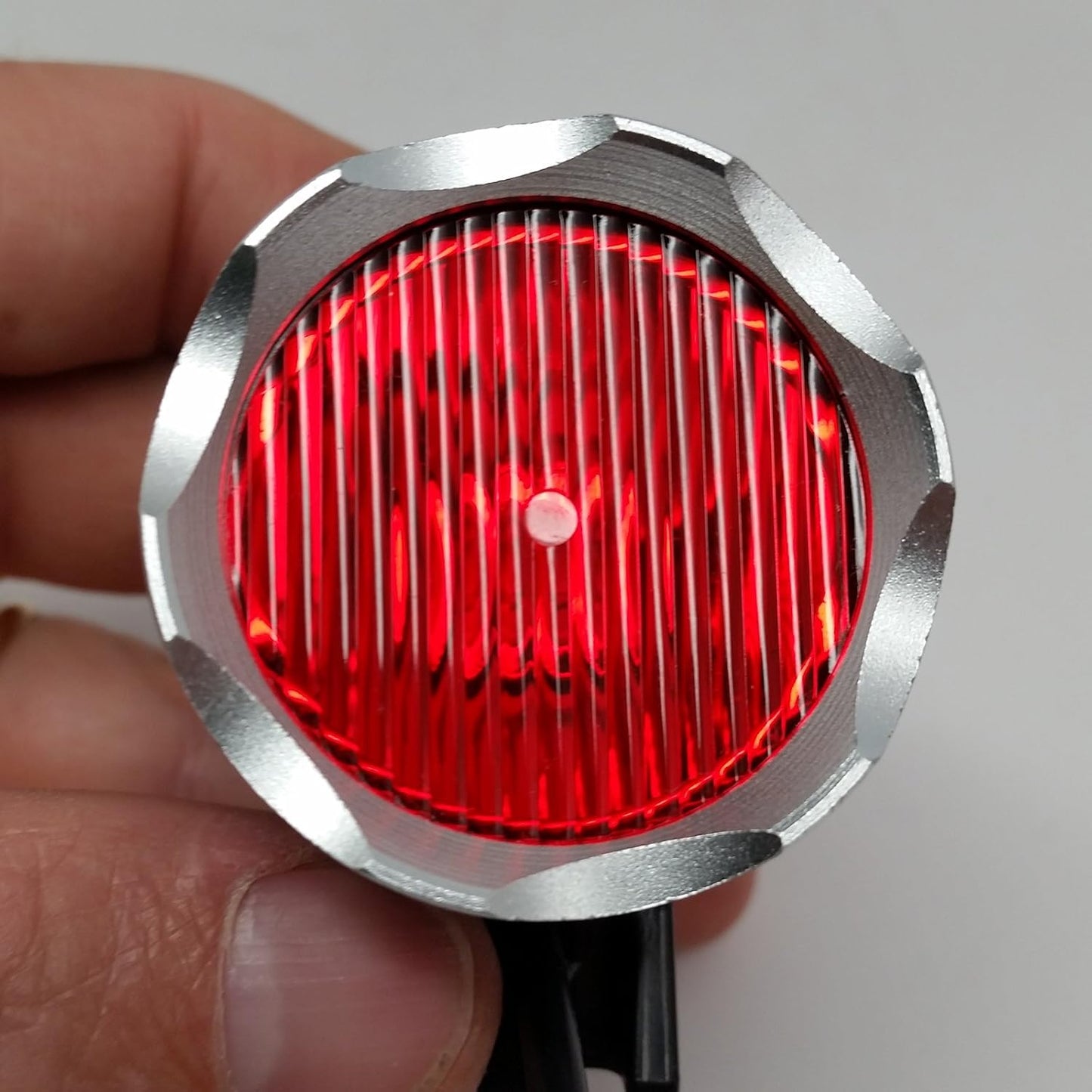 Bright Eyes 3-Pack (2 Clear, 1 Red) Diffuser Lens - for Use with Bright Eyes 1200 Lumen Rechargeable Bike Lights. Can Also Be Used for Other Similar Bike Lights