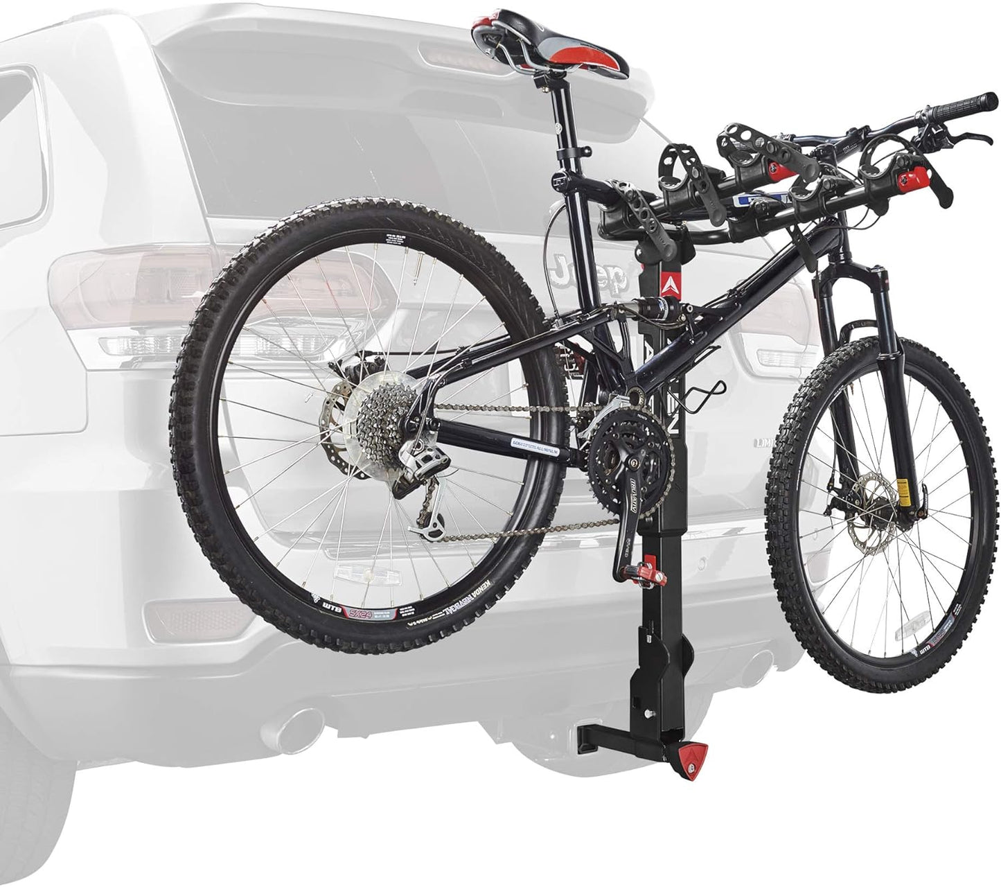 3-Bike Hitch Rack for 1.25" & 2" Hitches - Allen Sports Durable Bike Carrier