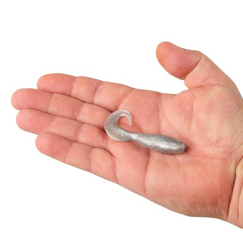 Berkley Gulp! Saltwater Swimming Mullet Fishing Soft Bait, Chrome, 4"