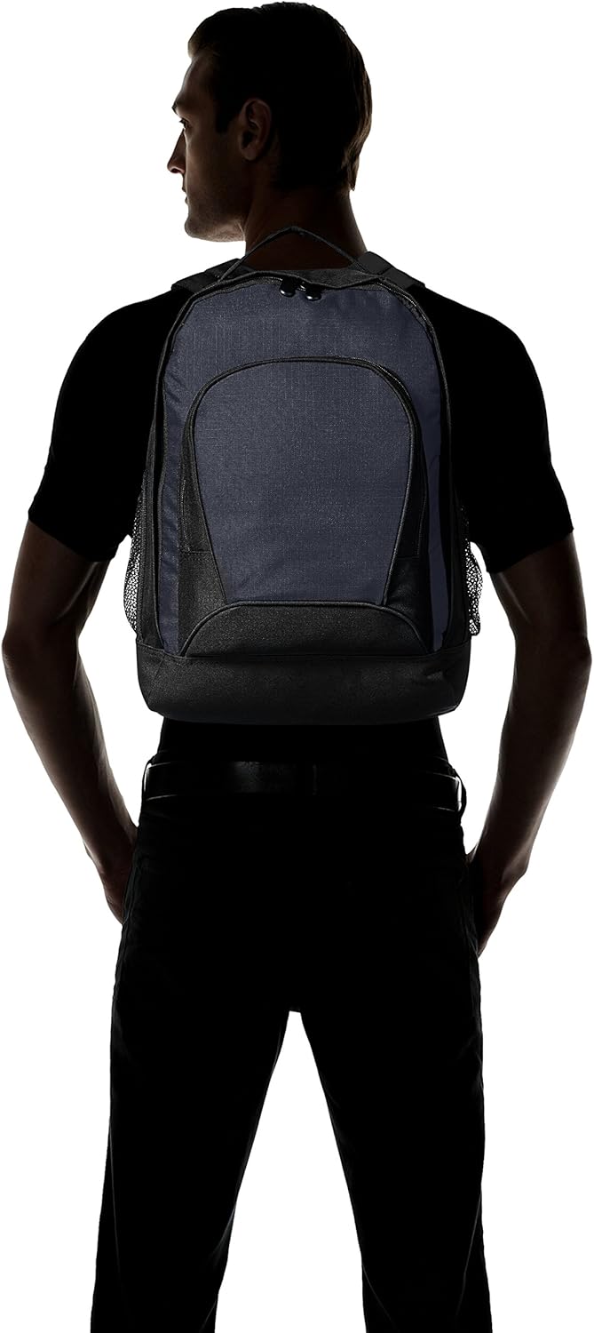 Augusta Sportswear Ripstop Backpack, One Size, Black/Black