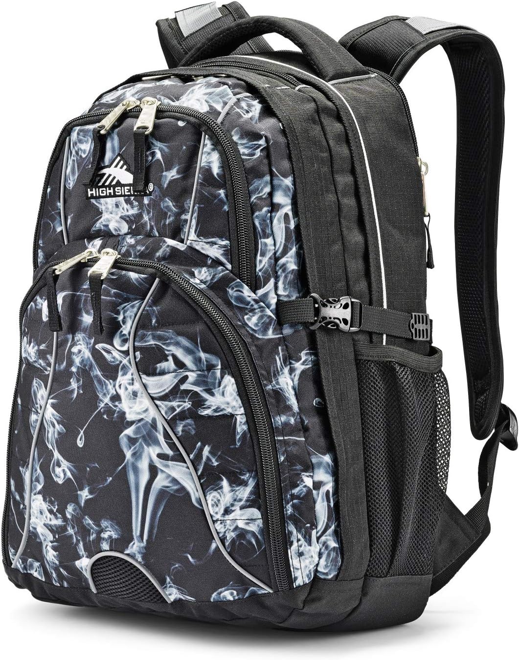 High Sierra Swerve Laptop Backpack, Crimson/Black, One Size