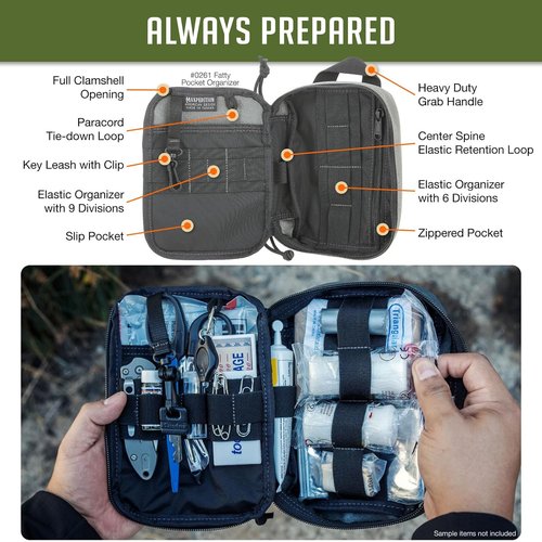 MAXPEDITION Fatty Pocket Organizer - Versatile EDC Tool Pouch for Gear Storage
