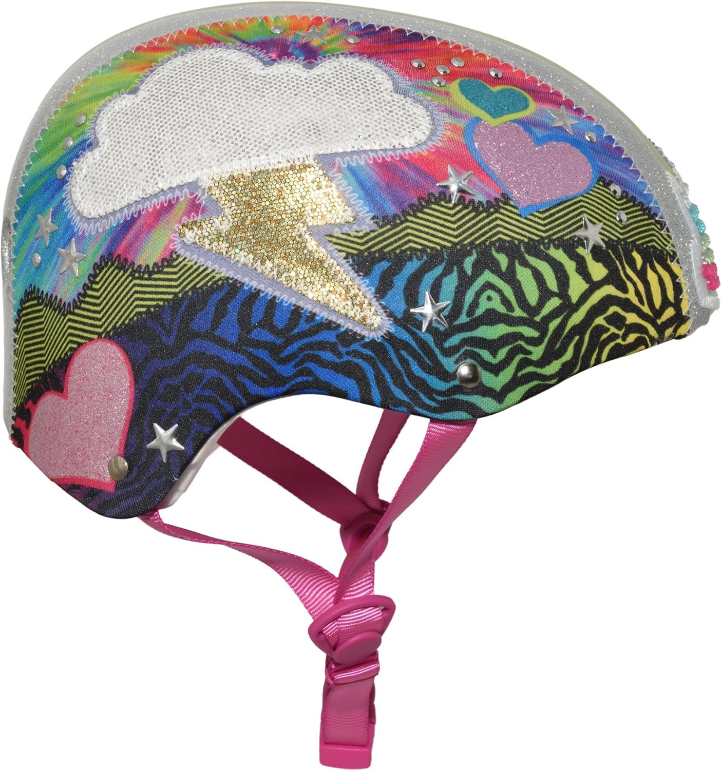 Raskullz Girls 8+ Loud Cloud Sparklez Helmet