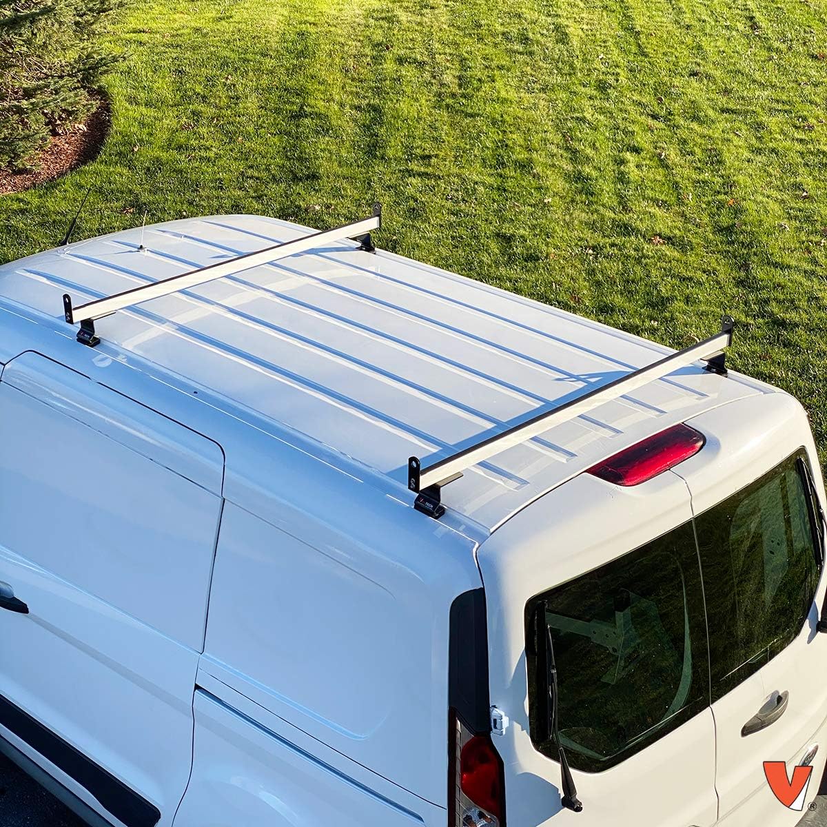 2 Bar Rack System for The Transit Connect 2014-On Black