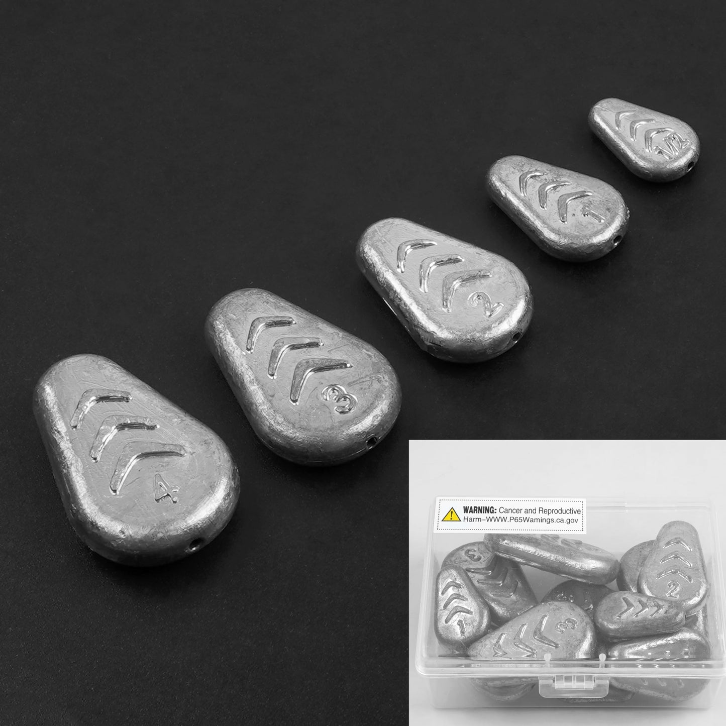No Roll Sinker Fishing Weights,Flat Inline Sinkers Weights No Snag Slip Sinkers Saltwater Surf Fishing Weights Gear Tackle for Catfish Rig
