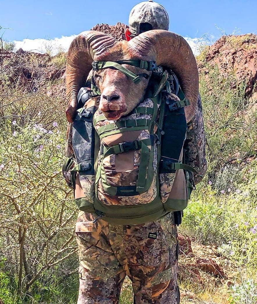 King's Camo Mountain Top 2200 Backpack, Desert Shadow