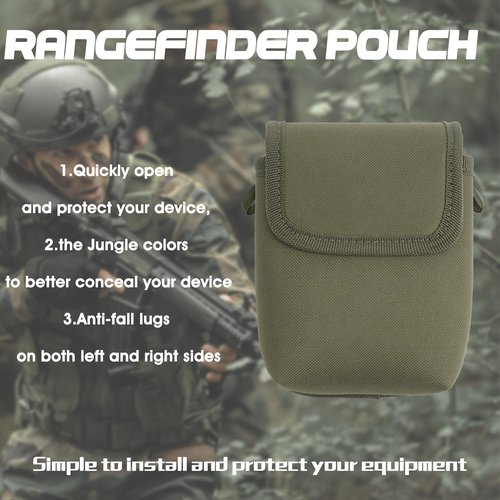 Yao Suo Rangefinder Pouch - Ultimate Protection Your Hunting Accessories (Army Green)
