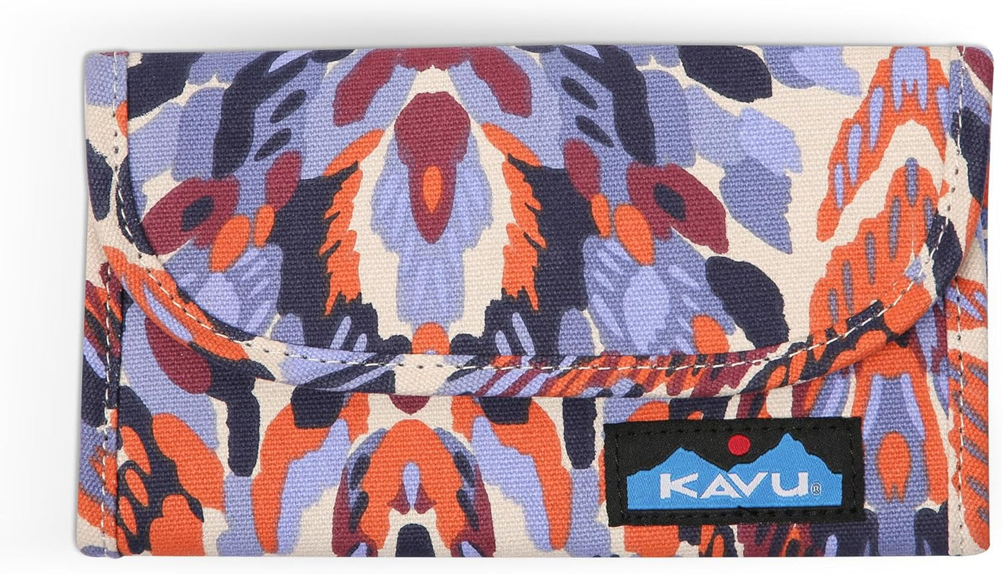KAVU Big Spender Tri-fold Wallet Clutch Travel Organizer