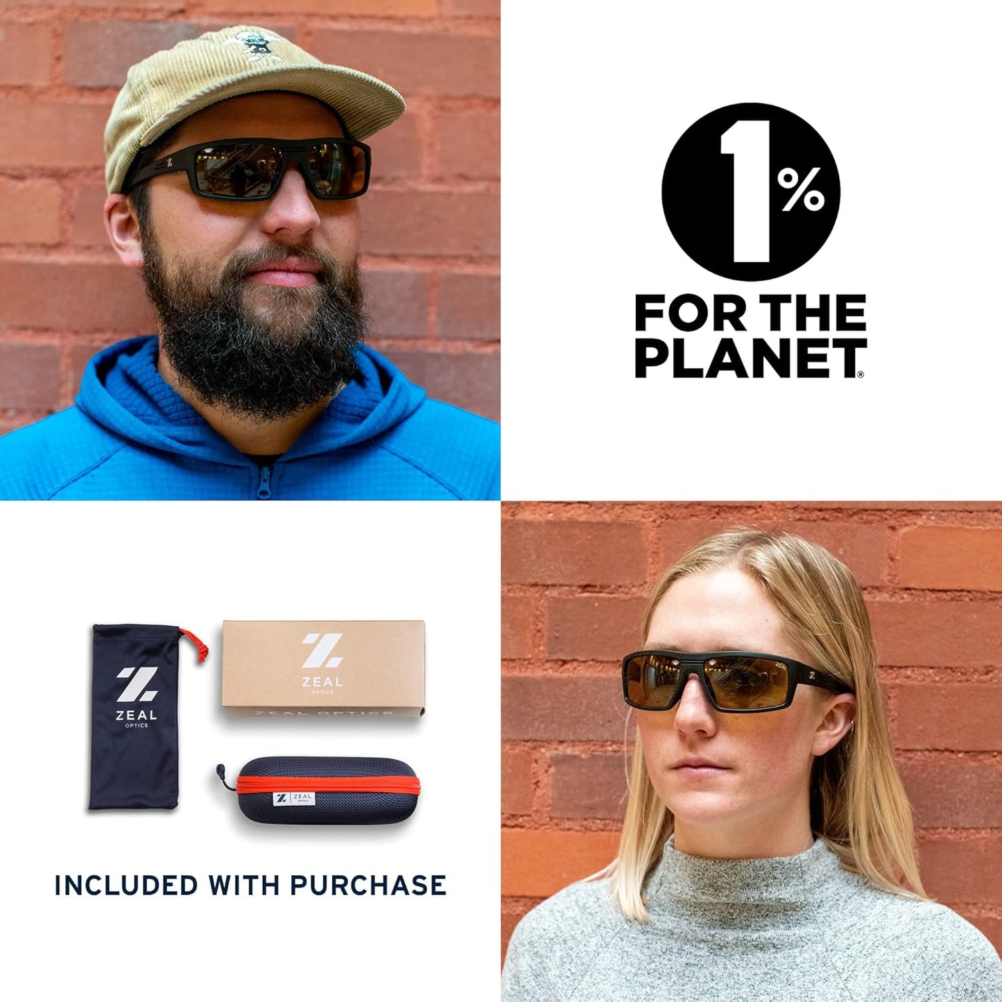 Polarized Photochromic Sunglasses for Men & Women | Zeal Optics Decoy