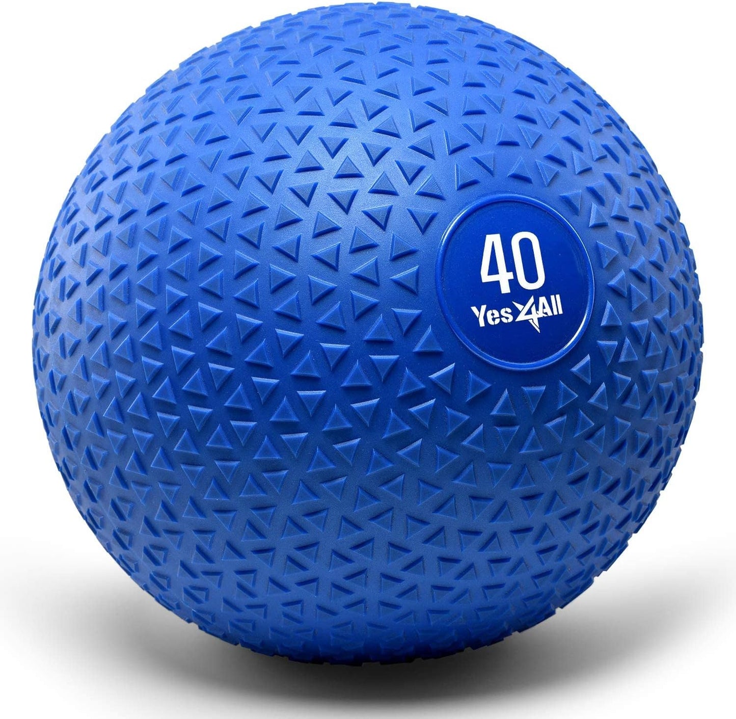 Yes4All Slam Balls, 10-40lb Weighted Ball Weight, Durable PVC Sand Filled Workout Dynamic Slam Ball for Core Strengthen
