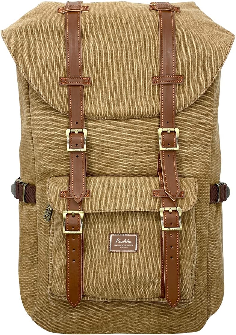 KAUKKO Backpack, (Black (E5-3), 45 x 27 x 17cm (HxBxT)