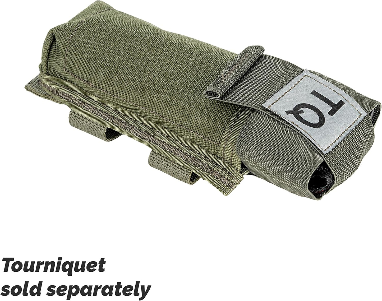 North American Rescue C-A-T Tourniquet Holder NAR CAT Gen 6, Gen 7 Tactical TQ Pouch MOLLE Connectors for Duty Belt, Gear, Vest