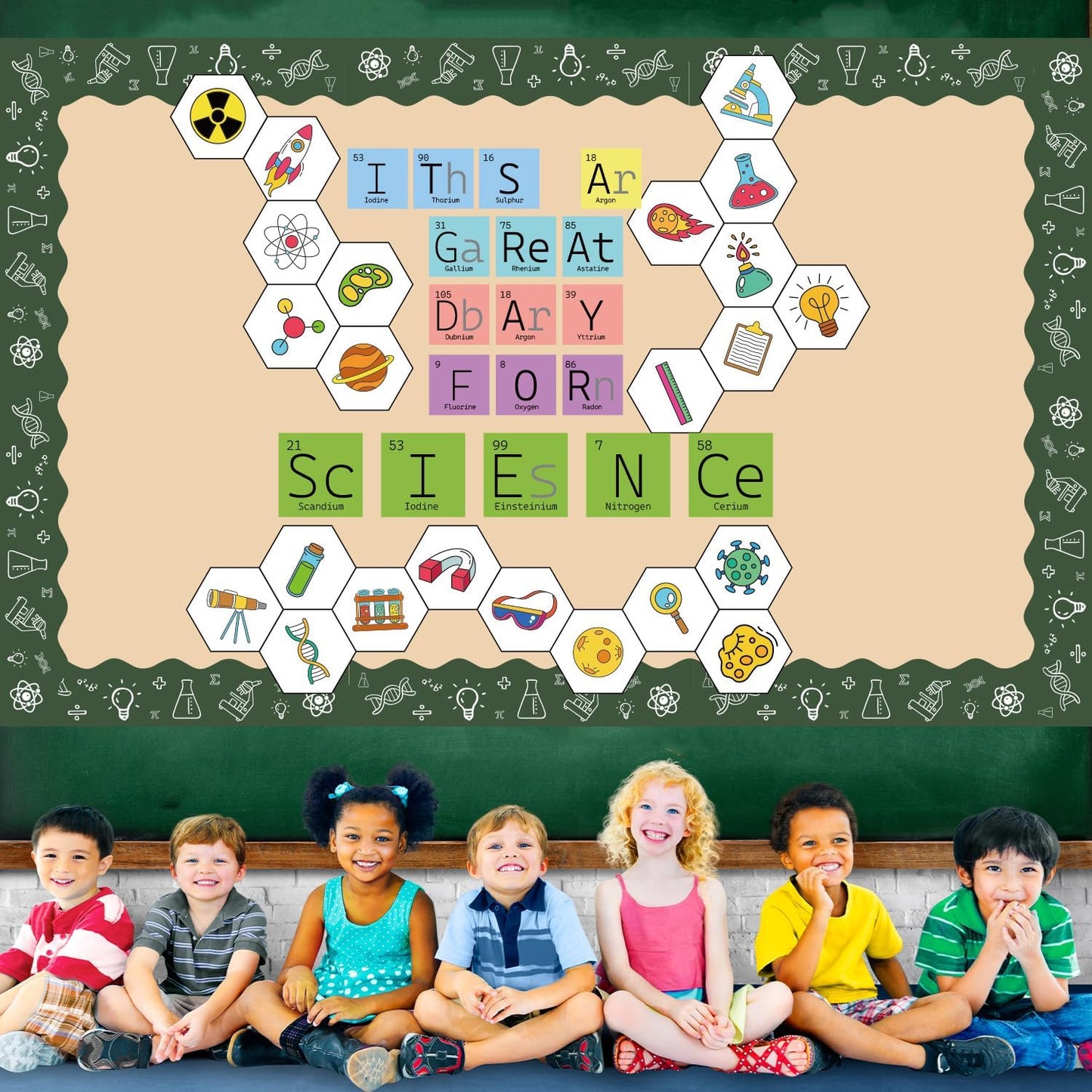 86Pcs Ocean Bulletin Board Classroom Decorations Set, Summer Beach Sea Animal Cutouts Under The Sea Borders Back to School Classroom Chalkboard Window Wall Door Decor for Home Office School