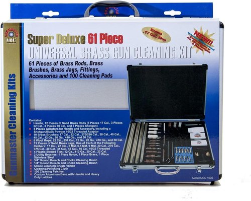 Gunmaster 1004887 Super Deluxe Universal 61Piece Cleaning Kit