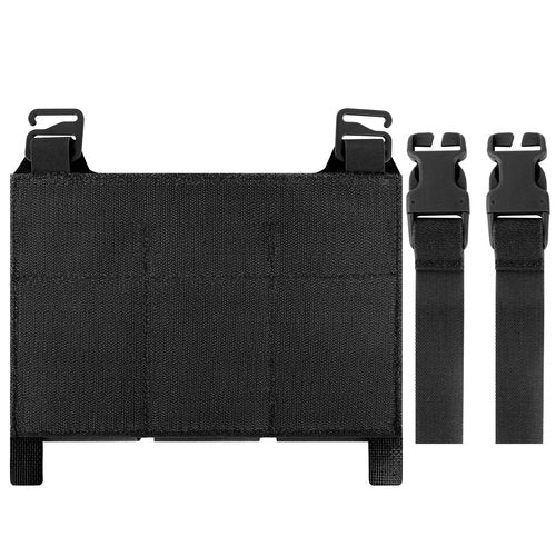 PETAC GEAR Tactical Triple 556 Magazine Pouch with Kydex Insert,KTAR AR Front Flap Magazine Pouch Laser Cut MOLLE Mag Carrier (BK)