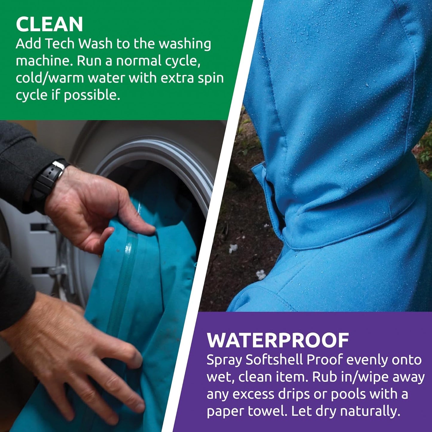 Nikwax Softshell Proof, Spray-On