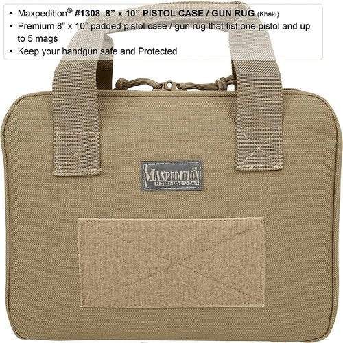 Maxpedition Pistol Case/Gun Rug, Black, 8 -Inch x 10 -Inch