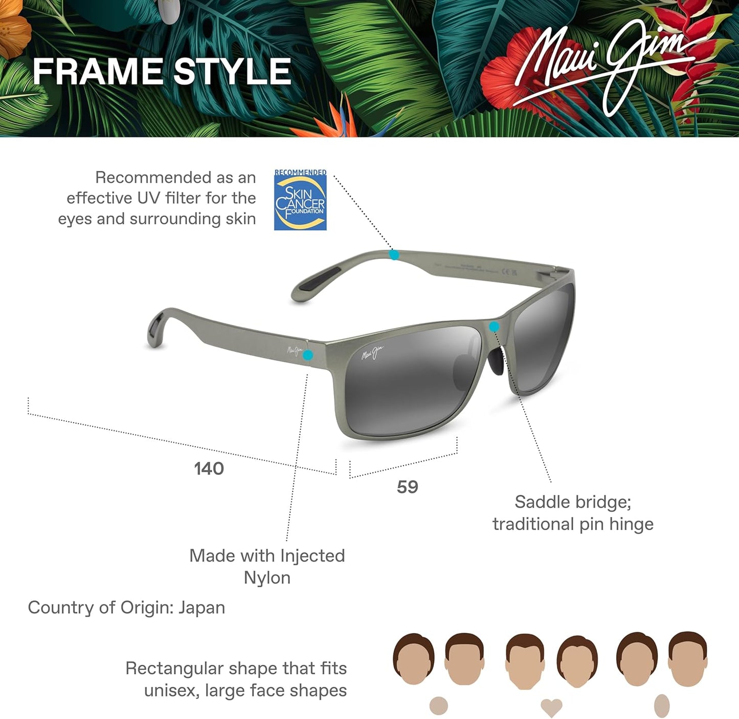 Maui Jim Red Sands Lifestyle Sunglasses