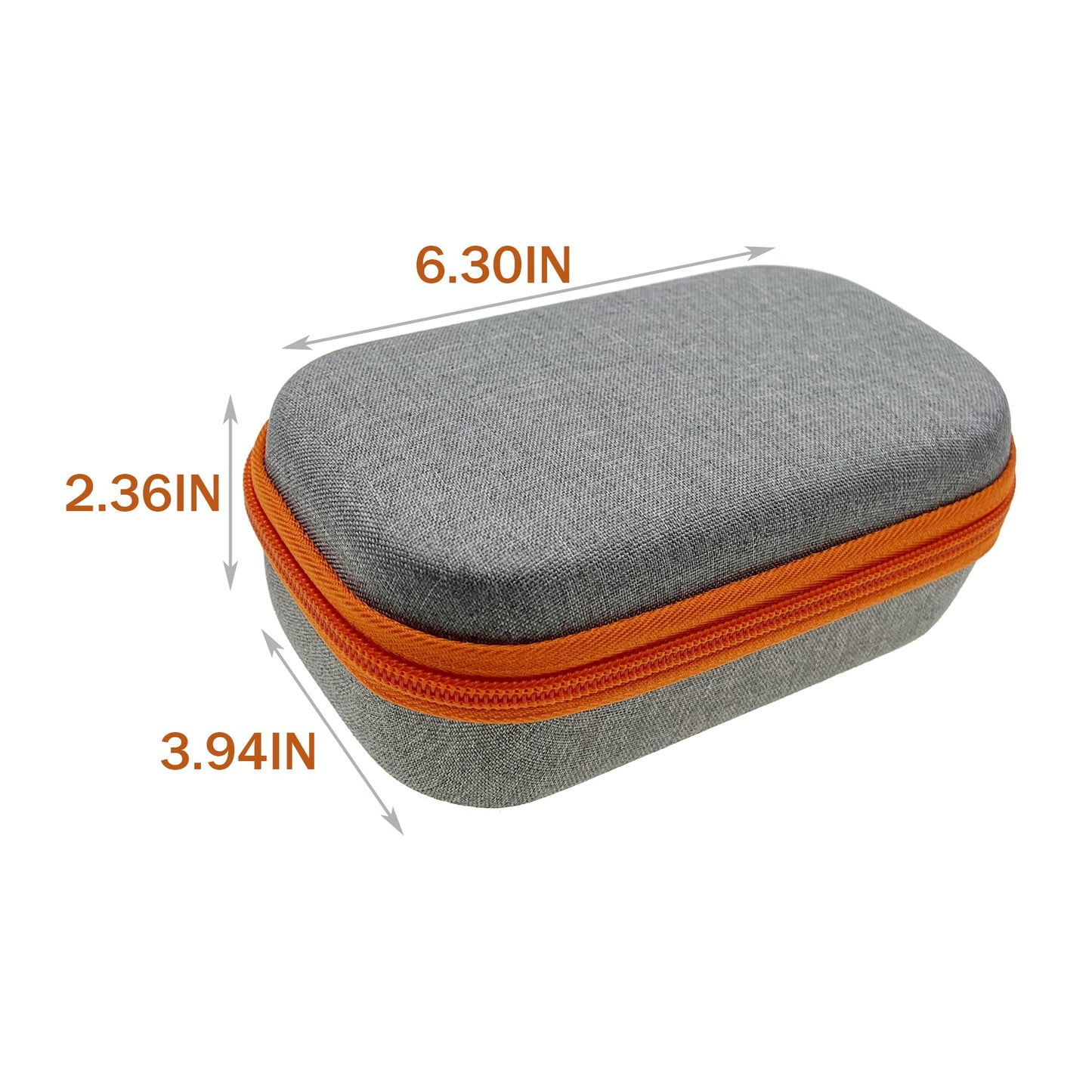 LeoTube Case Compatible with FLEXTAILGEAR Tiny Pump X Portable Air Pump, Storage Holder for 5Pcs Nozzle and Charging Cable (Case Only)