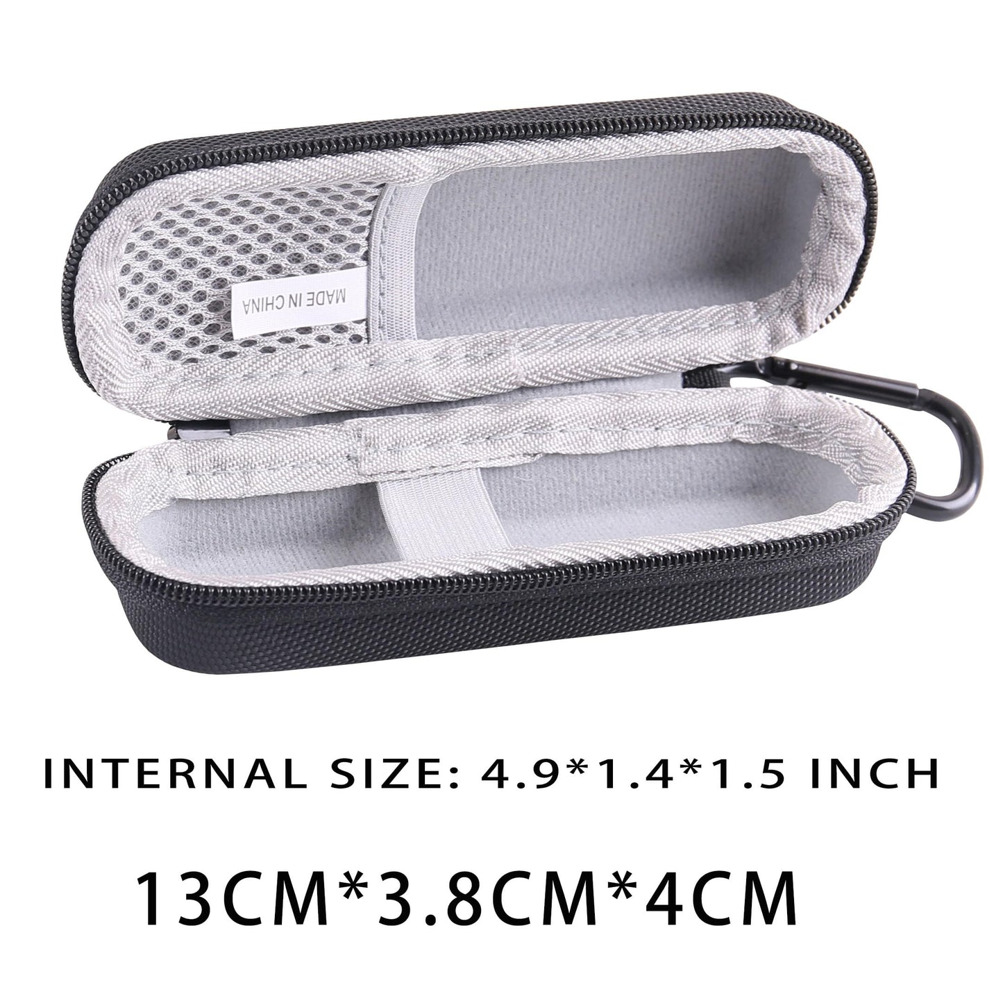 JINMEI Hard EVA Carrying Case Compatible with OLIGHT Arkfeld/Arkfeld Pro Flat Flashlight Dual Light Source EDC Lights case(Only Case).
