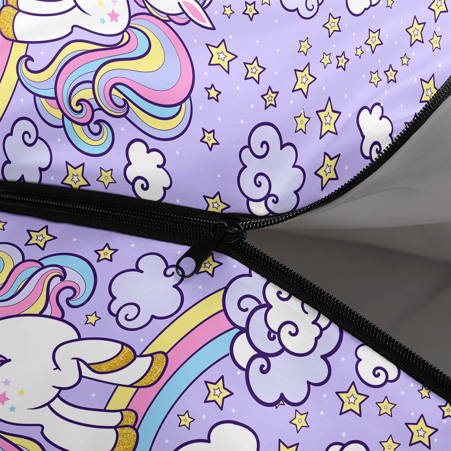 Axolotl Unicorn Sleeping Bag for Kids Girls Boys–Lightweight Warm Cold Weather Sleeping Bags,Waterproof Portable Sleeping Bag with Compression Sack for Camping Backpacking Outdoor Indoor