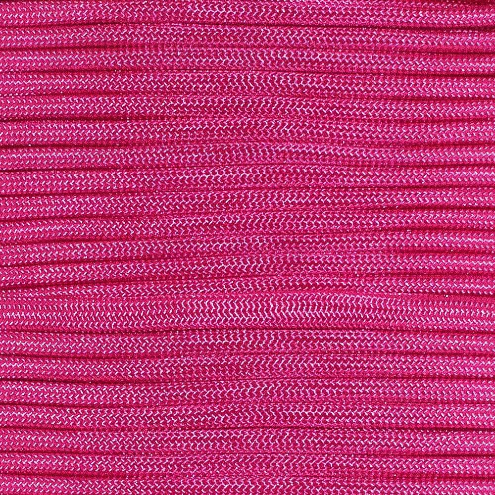 Type III 550 Paracord – 7 Strand Core – Parachute Cord, Nylon Commercial Paracord, Survival Cord – Available in Multiple Neon Colors and Various Lengths