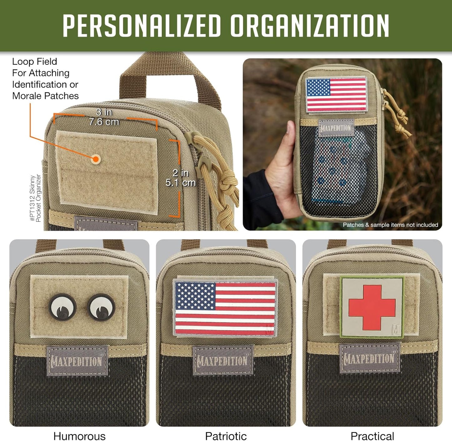 MAXPEDITION Skinny Pocket Organizer
