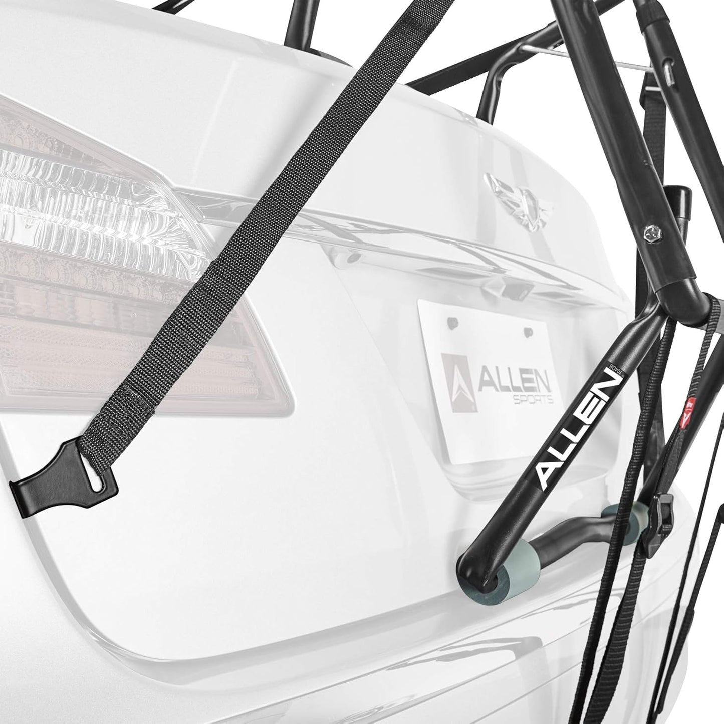 Allen Sports Deluxe 2-Bike Trunk Mount Rack, Model 102DN-R, Black