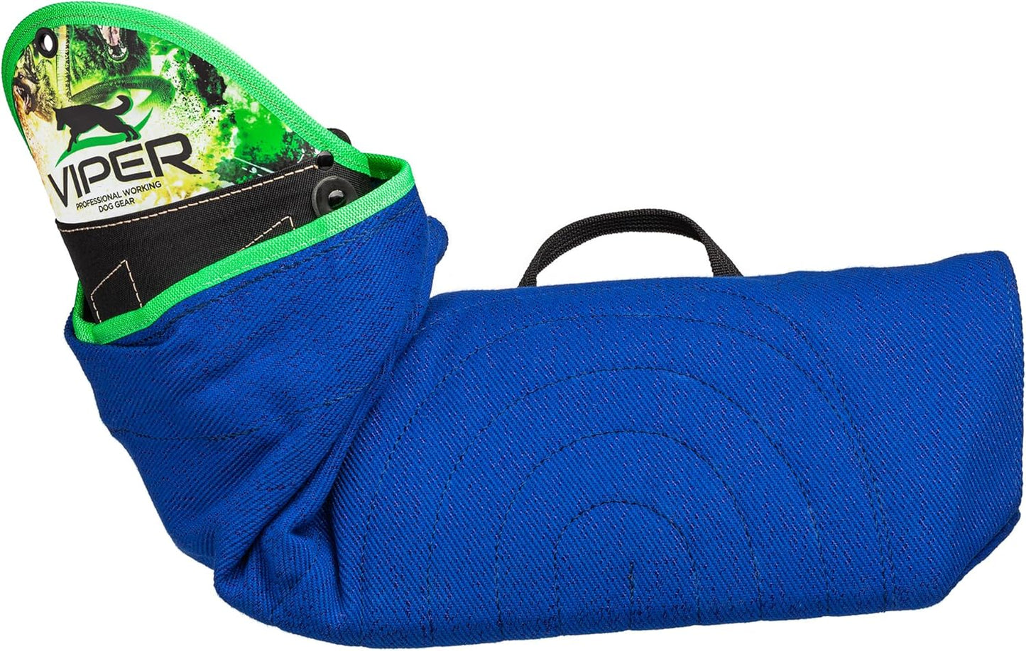 Viper Multi Level Dog Bite Sleeve with 3-Way Adjustable Bite Bar - Left Hand (Sleeve with Synthetic Cover)