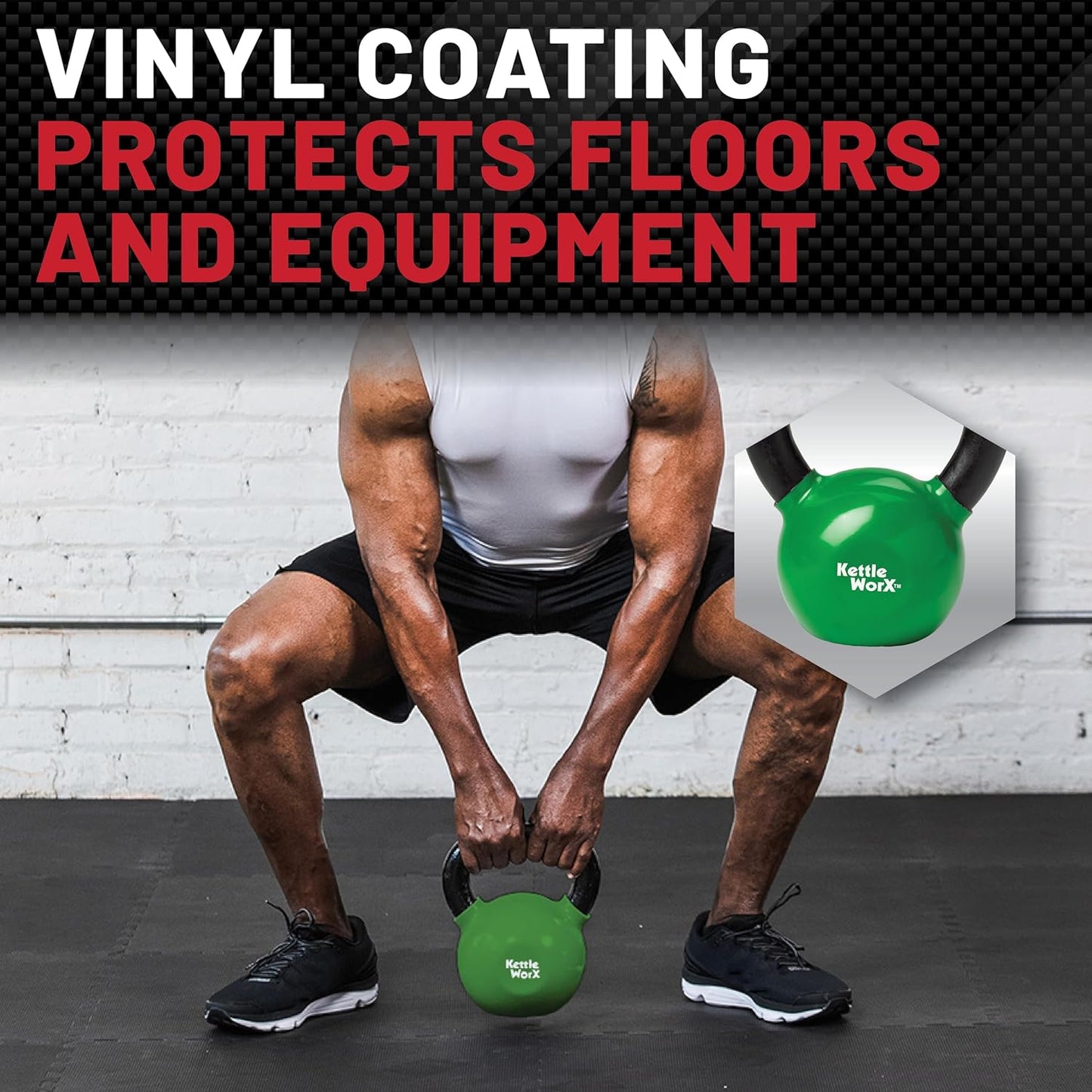 Kettlebell Weight for Strength Training & Fitness - Durable, Versatile Design