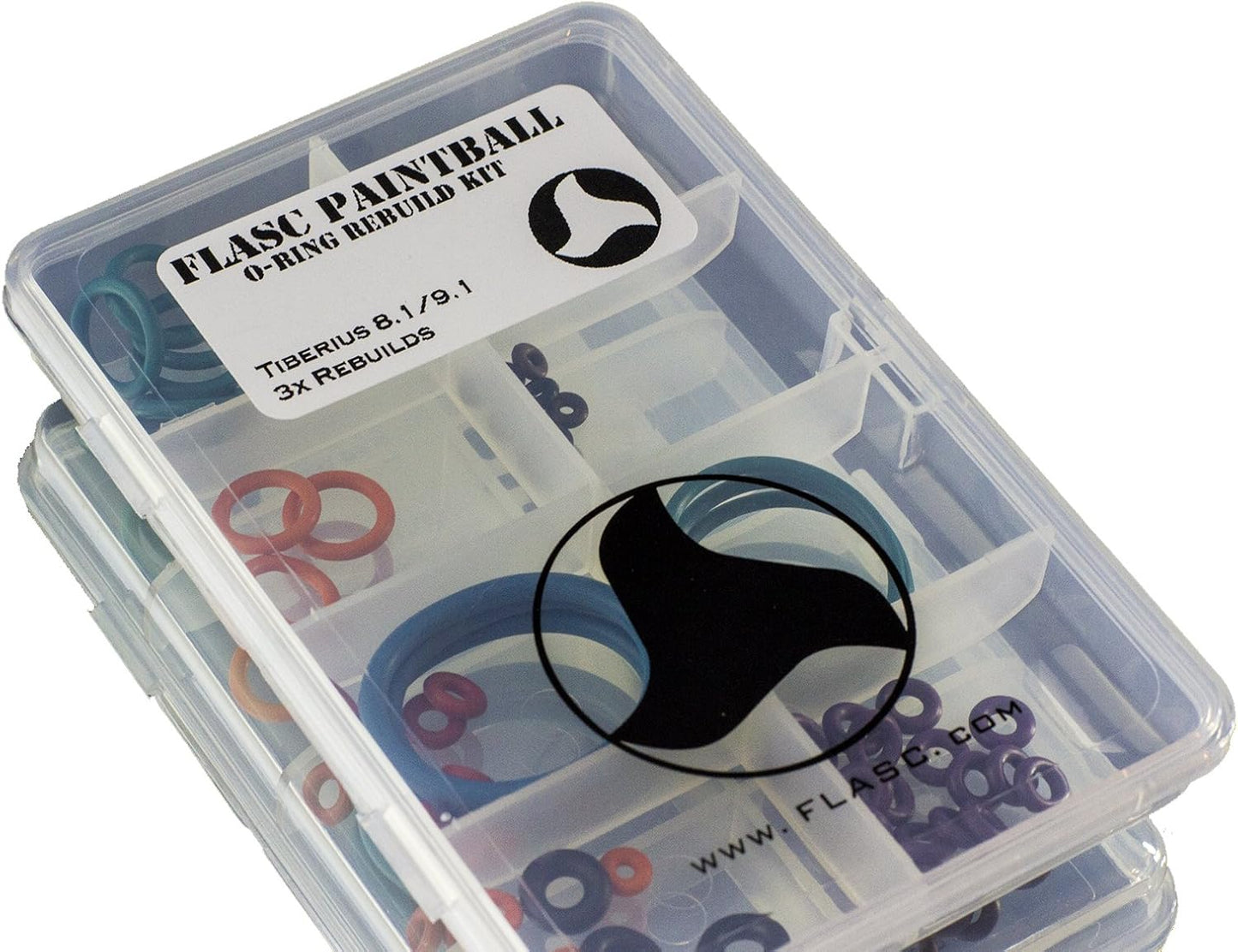 Tiberius 8.1/9.1 3X Color Coded Paintball o-Ring Rebuild kit