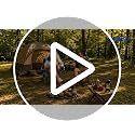 Oversized Camping Chair 2 Pack Heavy Duty Folding Lawn Chairs 500LBS Support