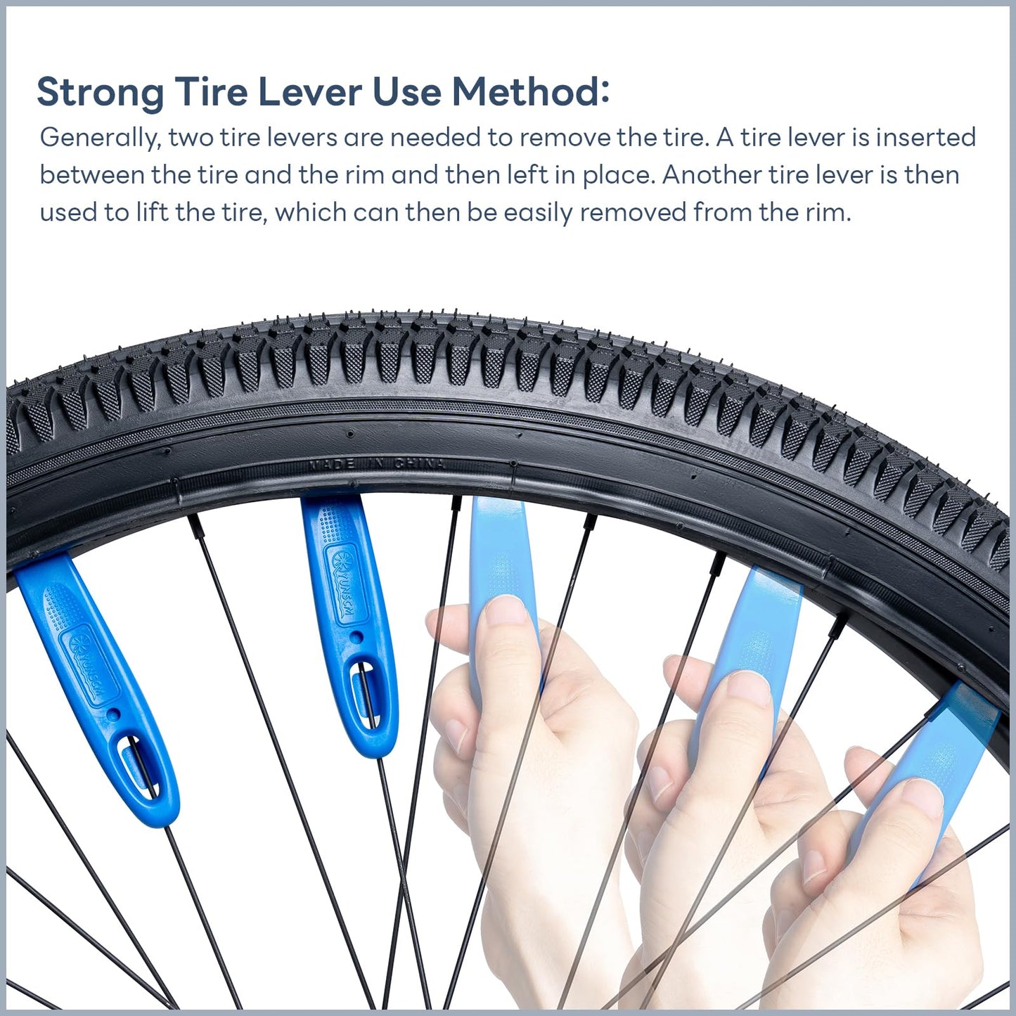 26" Bike Tubes 26x2.125/2.40 AV32mm Schrader Valve 56/64-559 26" Bicycle Tubes and Tire Levers Compatible with 26 x 2.125 26 x 2.25 26 x 2.30 26 x 2.35 26 x 2.40 Mountain Road Bike Tire Tubes -2PCS
