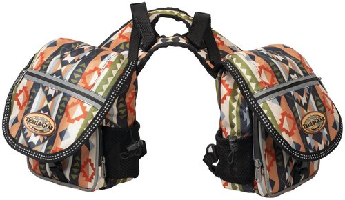 Weaver Leather Trail Gear Pommel Bag 15501, Trek West Pattern