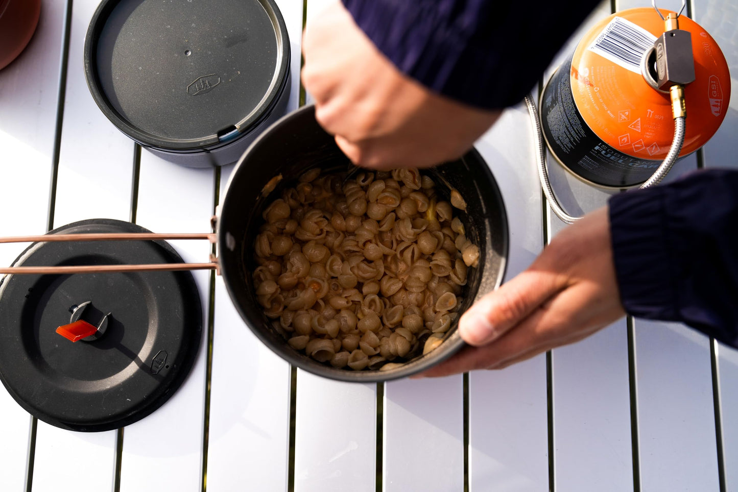 GSI Outdoors Halulite Soloist, Ultralight Backpacking Cooking and Eating Set