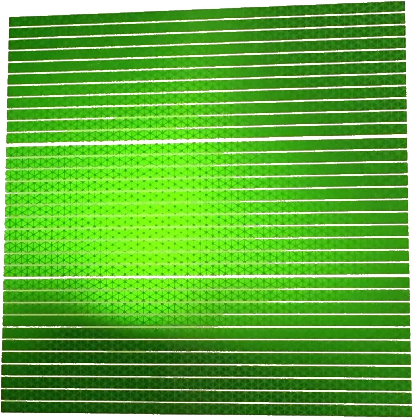 customTAYLOR33 High Intensity Reflective Straight Strips - (33) 12" Strips (Many Colors) (Red)