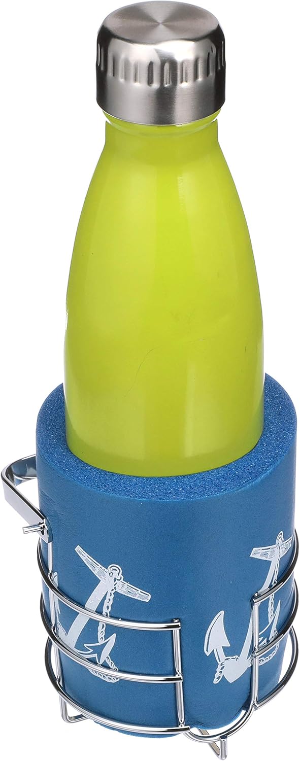 Seachoice Boat Beverage Holder, Thermal Insulator, Chrome Plated Brass