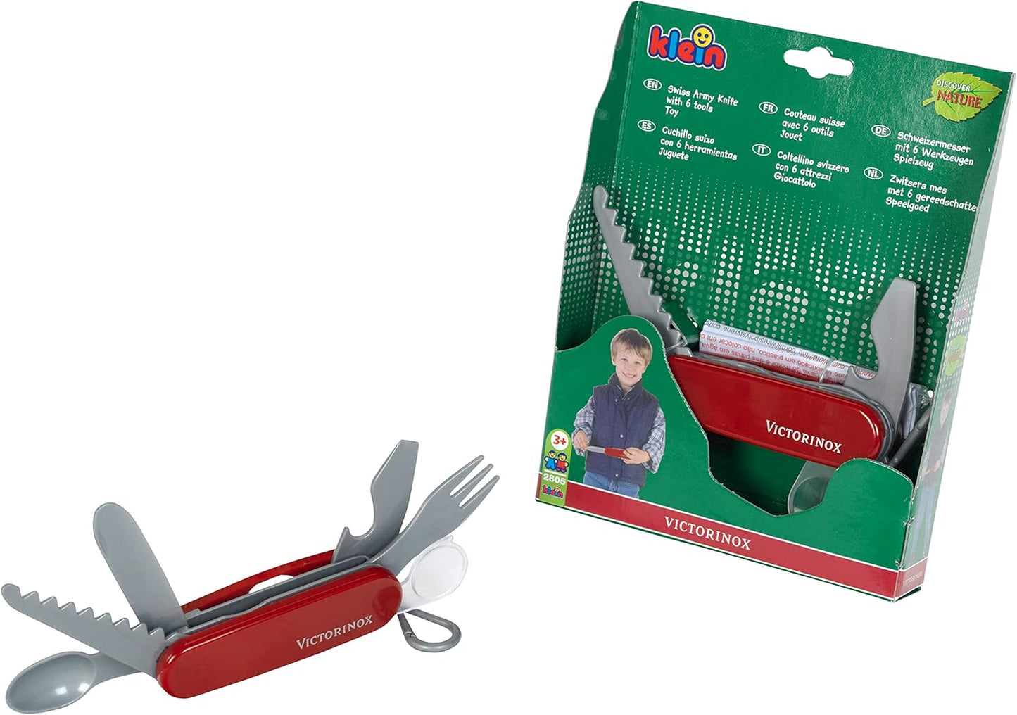 Klein Theo Victorinox Swiss Army Knife Premium Toys For Kids Ages 3 Years & Up