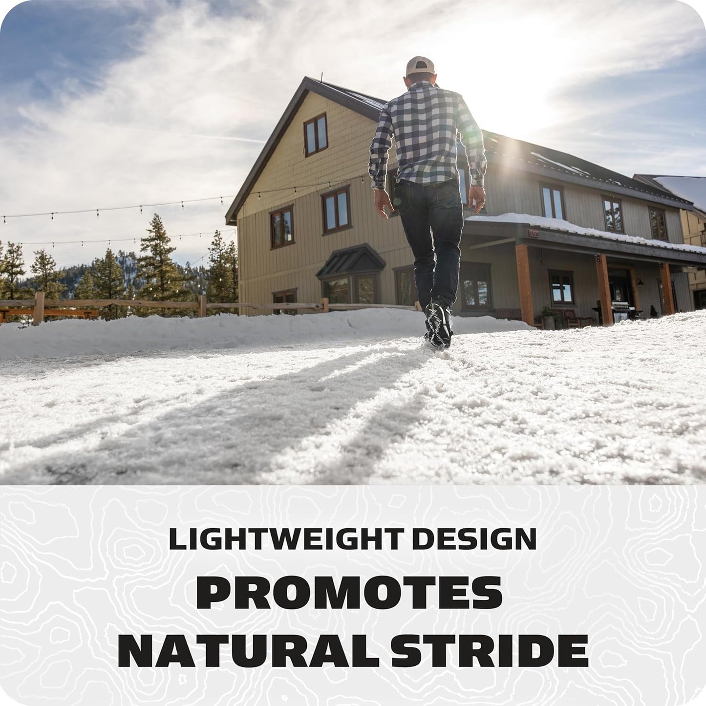 Yaktrax Pro Traction Cleats - 360-Degree Grip on Snow, Ice, & Multi-terrain Surfaces - Elastic Outer Band w/ Easy-On/Off Heel Tab & 1.4mm Stainless Steel Coils - Abrasion Resistant - Unisex