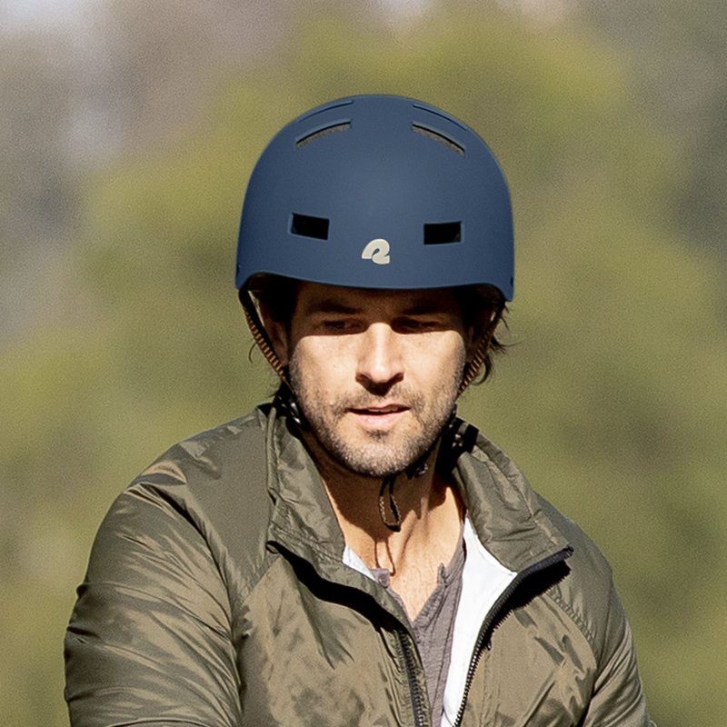 Retrospec Dakota Bicycle / Skateboard Helmet for Adults - Commuter, Bike, Skate, Scooter, Longboard & Incline Skating - Highly Protective & Premium Ventilation-Small- Matte Navy