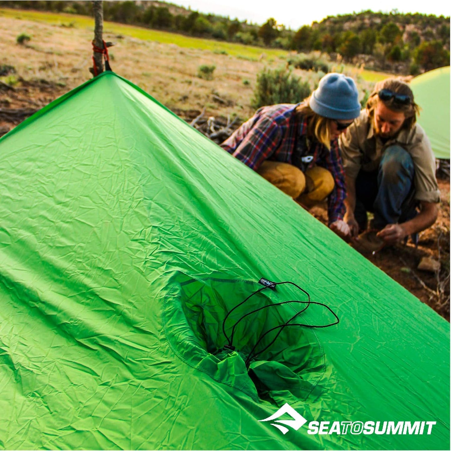Sea to Summit Ultra-SIL Nano Tarp Poncho 4-in-1 Raincoat, Pack Cover, Groundsheet, and Shelter