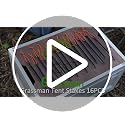 Grassman 7 Inch 16 Pack Tent Stakes - Heavy Duty Aluminium Ground Pegs with Reflective Loop, Red
