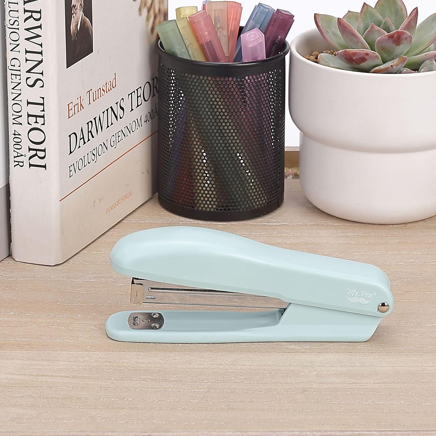 Mr. Pen- Staplers with 200 Staples, 20 Sheet Capacity, Pack of 2, Staplers for Desk, Office Stapler, Desk Stapler, Stapler with Staples, Black Stapler, Paper Stapler, Stapler and Staples