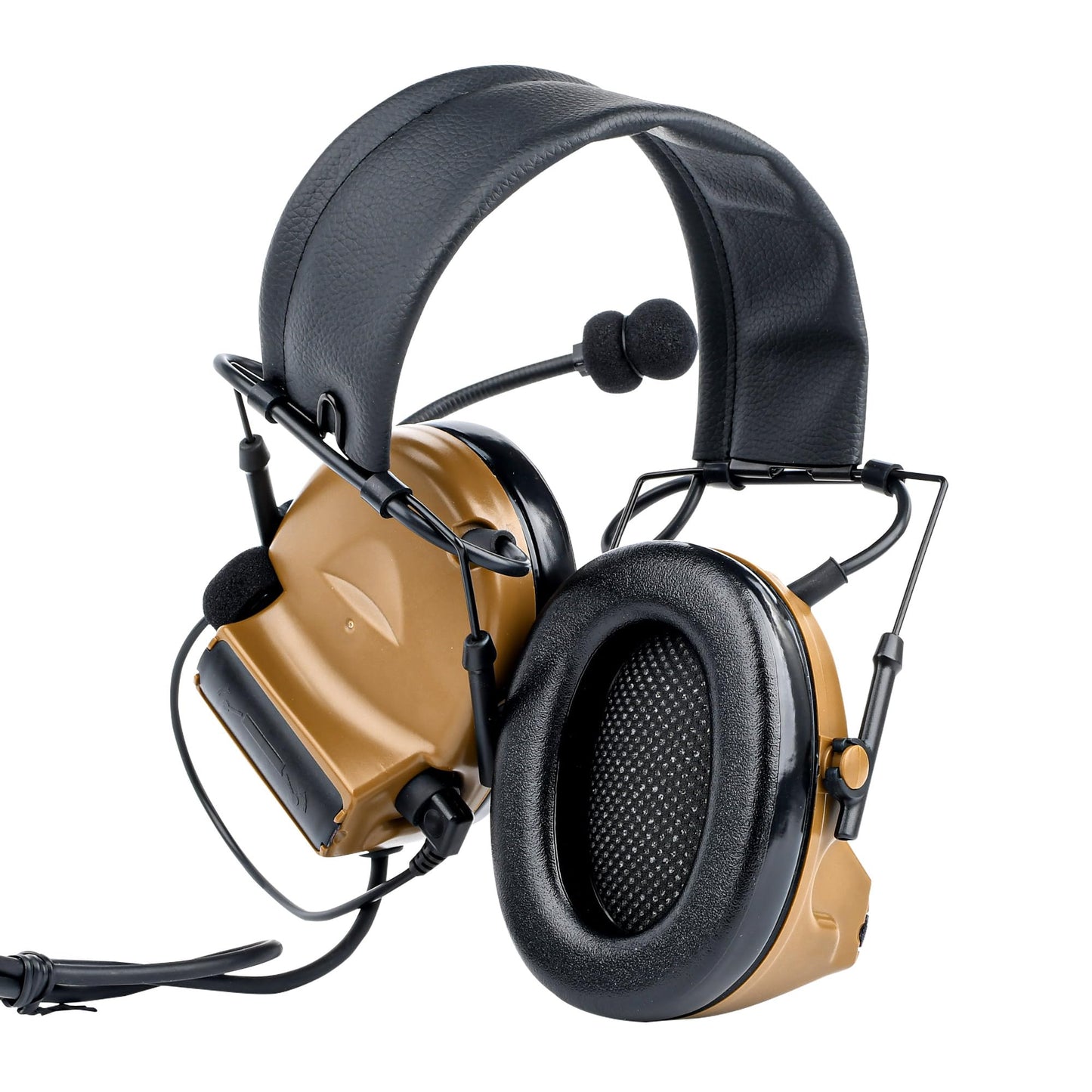 GLECTICAL Airsoft Headset Tactical Headset with Mic Wargame Radio communication Without Noise Cancellation Function for Airsoft and Hunting Sports…