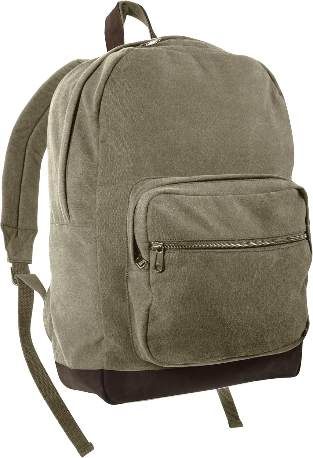 Rothco Vintage Canvas Teardrop Backpack With Leather Accents