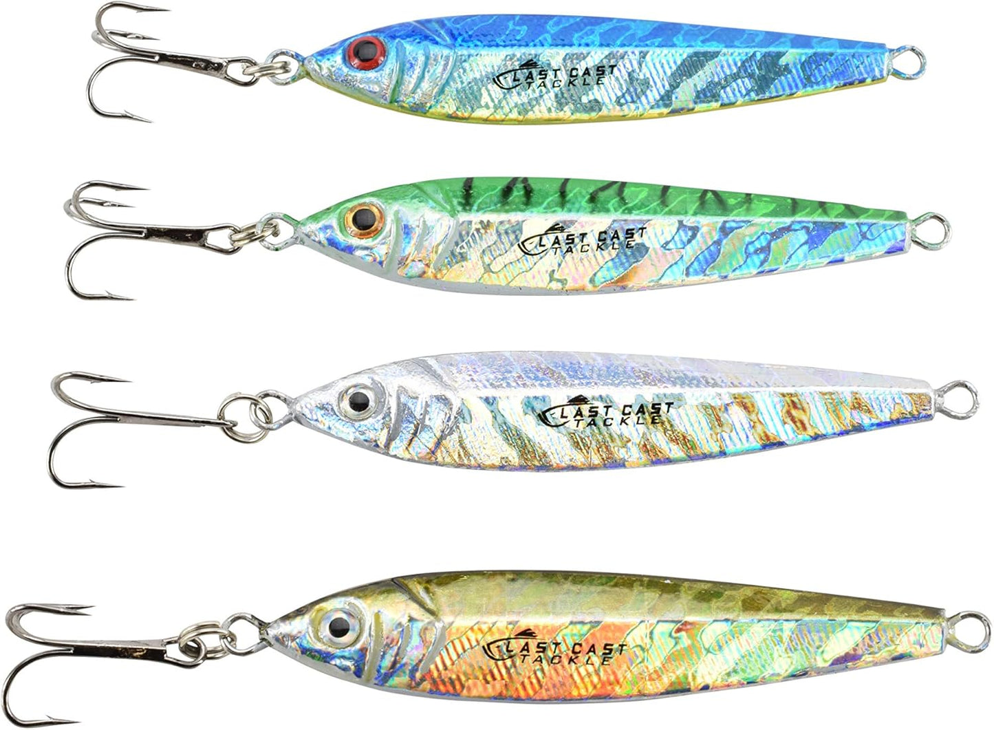 1.5oz-2.5oz Bullet Jig - 3 Pack - 4 Colors & 3 Weights to Choose from