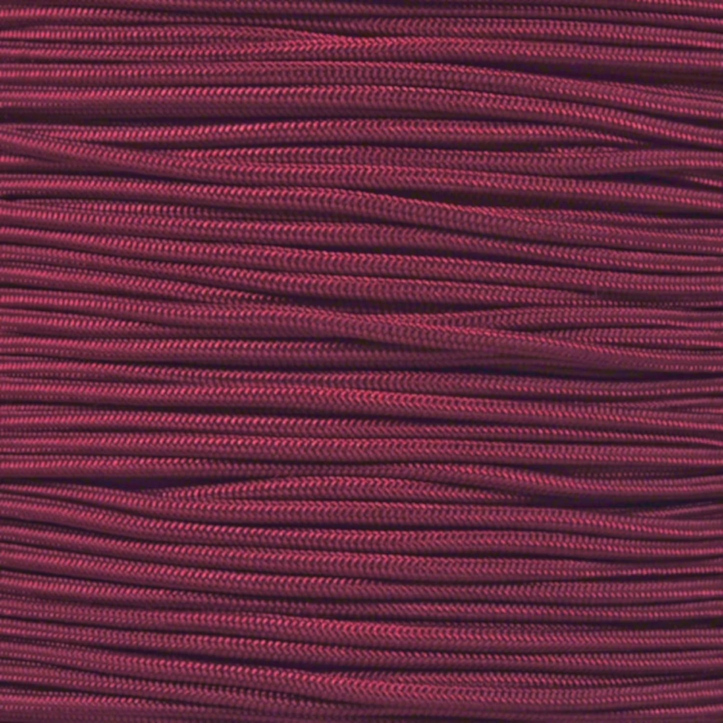 275lb Burgundy Paracord Crafting Cord – 3/32 Inch Nylon with 5 Strand Core (10 ft)